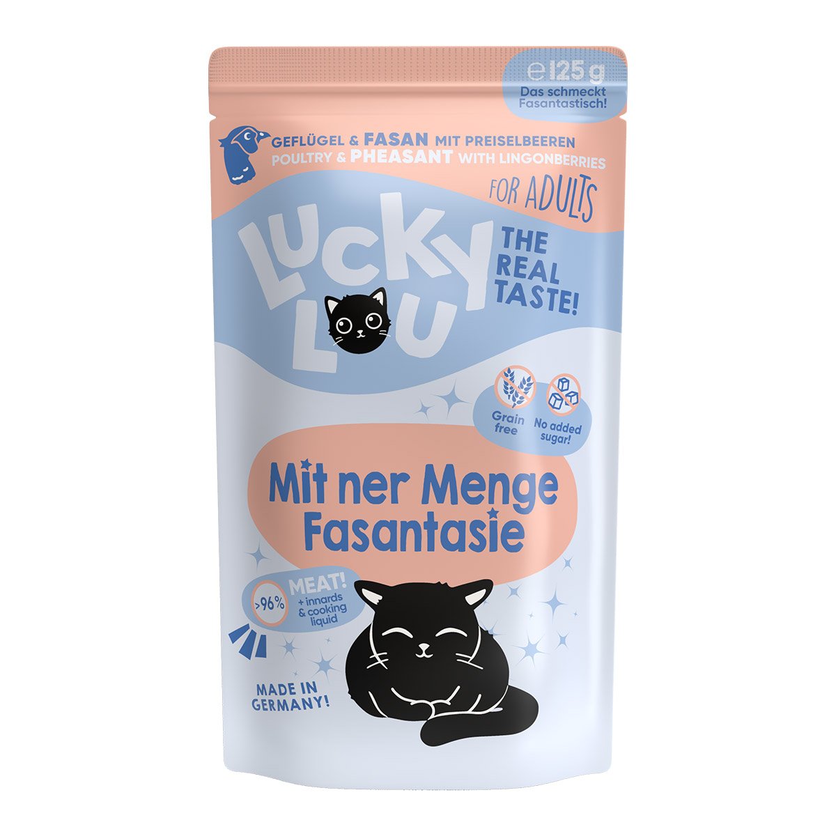 Lucky Lou Lifestage Adult Geflügel & Fasan 16x125g von Lucky Lou