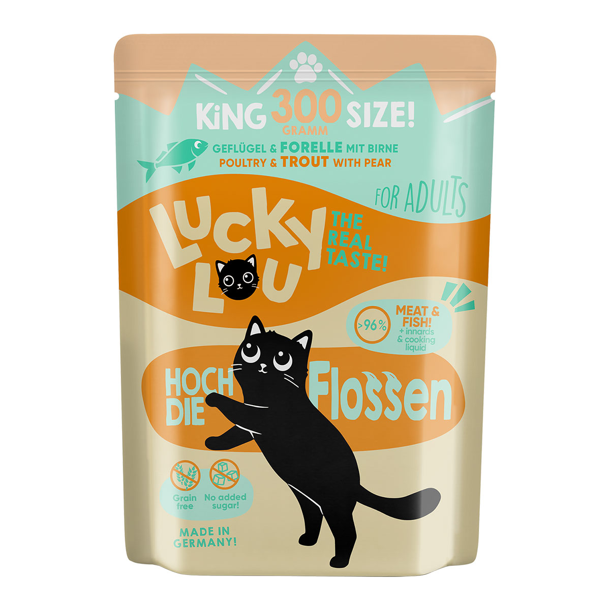 Lucky Lou Lifestage Adult Geflügel & Forelle 6x300g Lucky Lou Lifestage Adult Geflügel & Forelle 6x300g von Lucky Lou