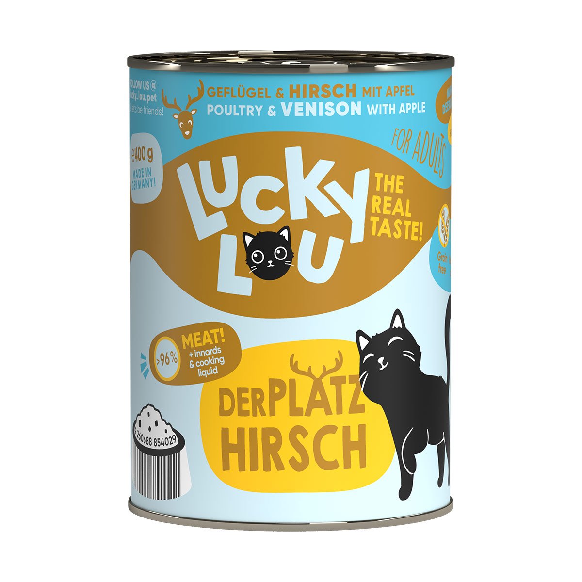 Lucky Lou Lifestage Adult Geflügel & Hirsch 6x400g Lucky Lou Lifestage Adult Geflügel & Hirsch 6x400g von Lucky Lou