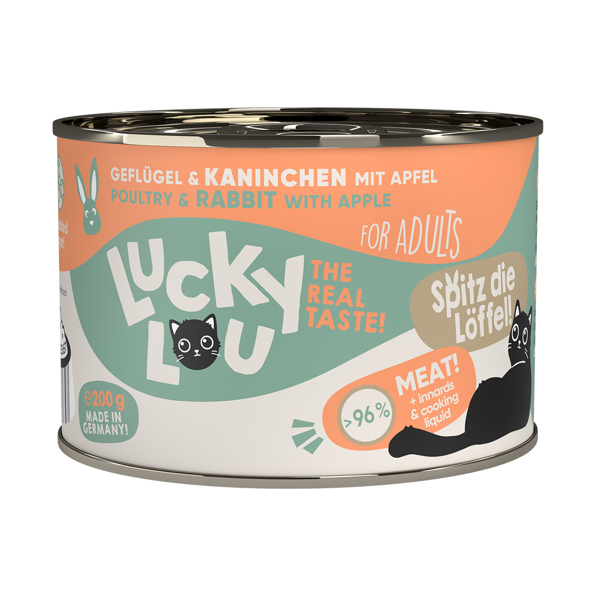 Lucky Lou Lifestage Adult Geflügel & Kaninchen 24x200g von Lucky Lou