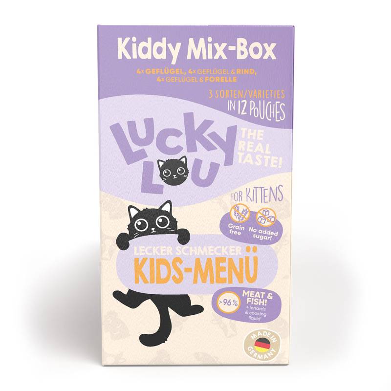 Lucky Lou Lifestage Kitten Multipack 12x125g von Lucky Lou