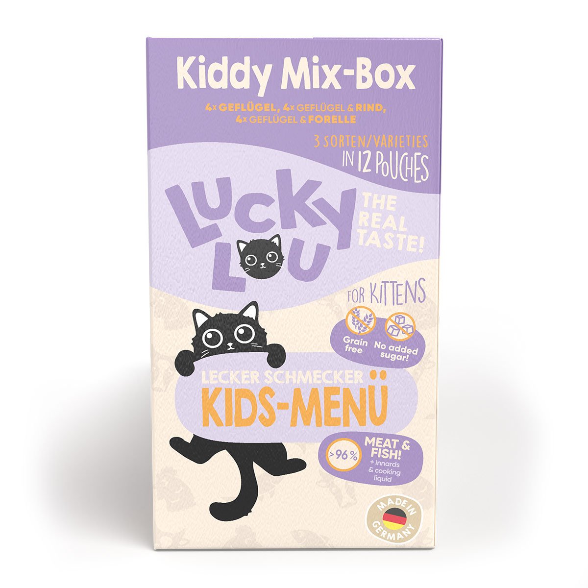 Lucky Lou Lifestage Kitten Multipack 12x125g Lucky Lou Lifestage Kitten Multipack 12x125g von Lucky Lou