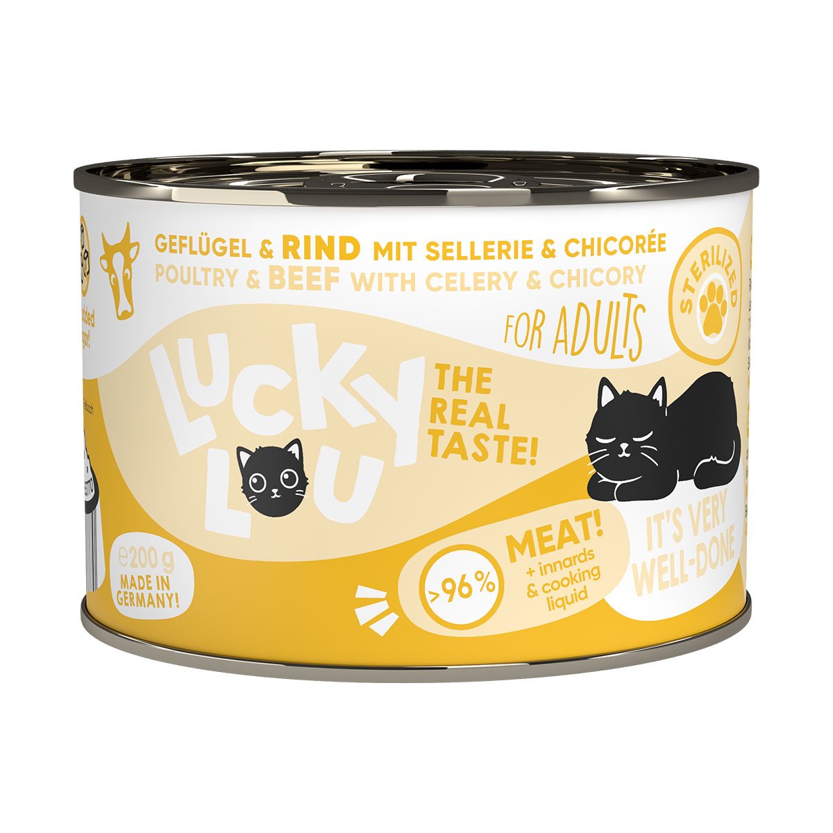 Lucky Lou Lifestage Sterilized Geflügel & Rind 6x200g Lucky Lou Lifestage Sterilized Geflügel & Rind 6x200g von Lucky Lou