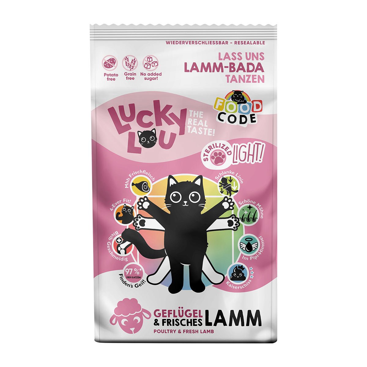 Lucky Lou Light Geflügel & Lamm 1,7kg Lucky Lou Light Geflügel & Lamm 1,7kg von Lucky Lou
