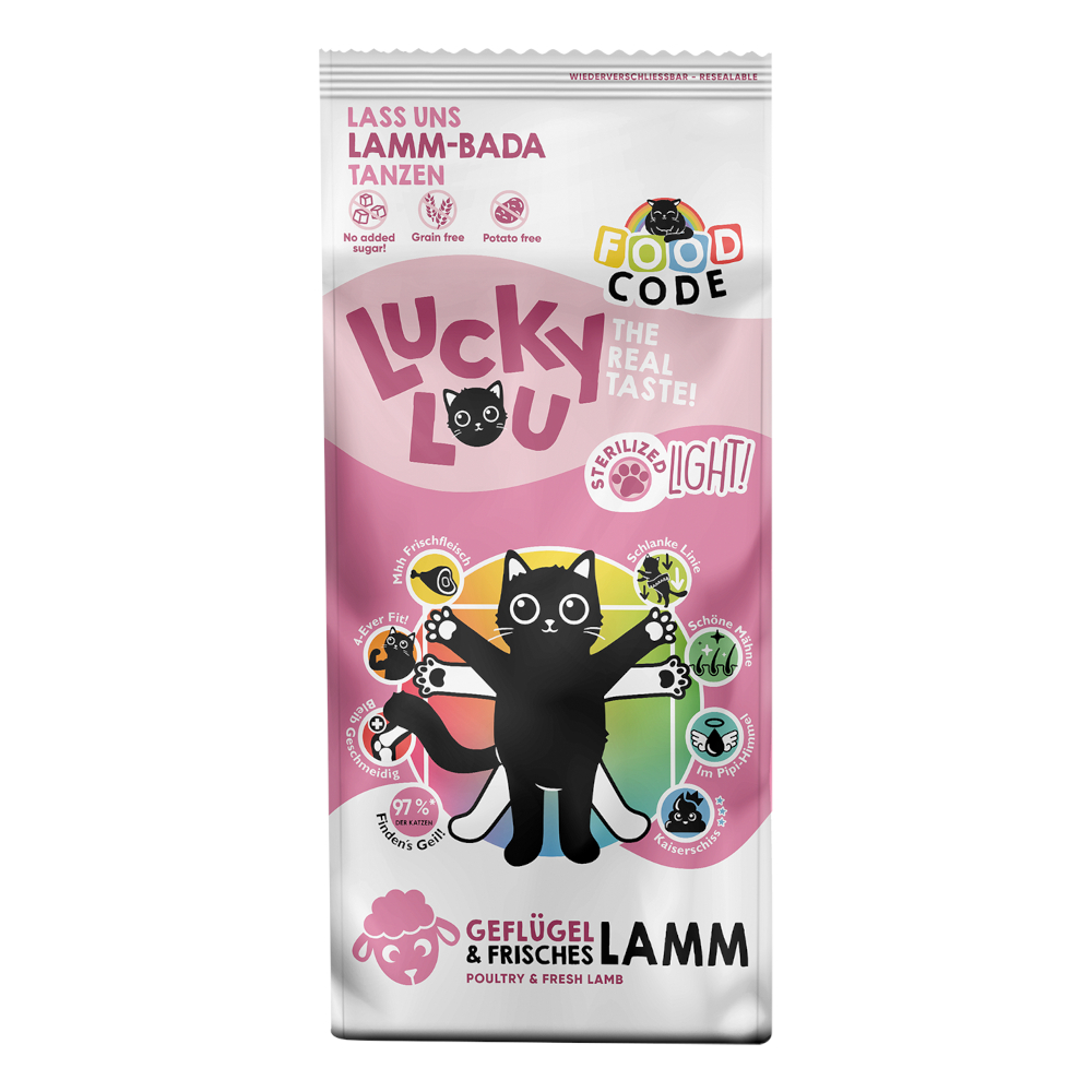 Lucky Lou Light Geflügel & Lamm - Sparpaket: 2 x 3 kg von Lucky Lou