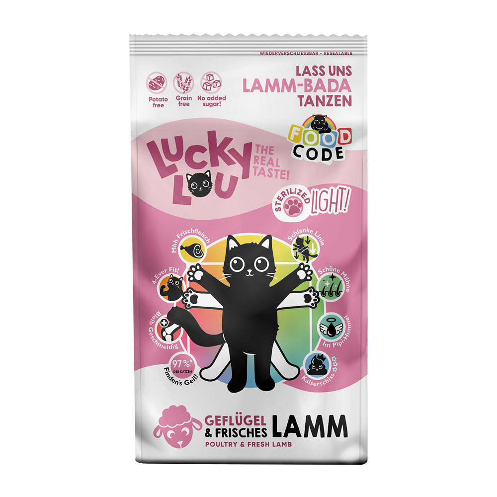 Lucky Lou Light Geflügel & Lamm - Sparpaket: 2 x 340 g Lucky Lou Light Geflügel & Lamm - Sparpaket: 2 x 340 g von Lucky Lou