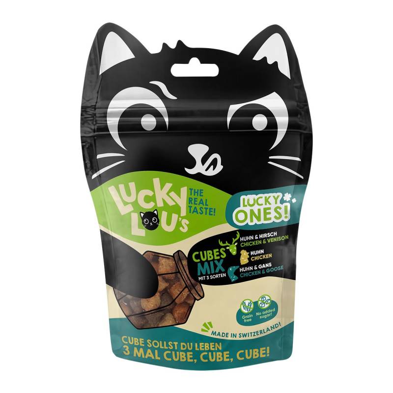 Lucky Lou Lucky Ones Cubes Mixpack 4x80g von Lucky Lou