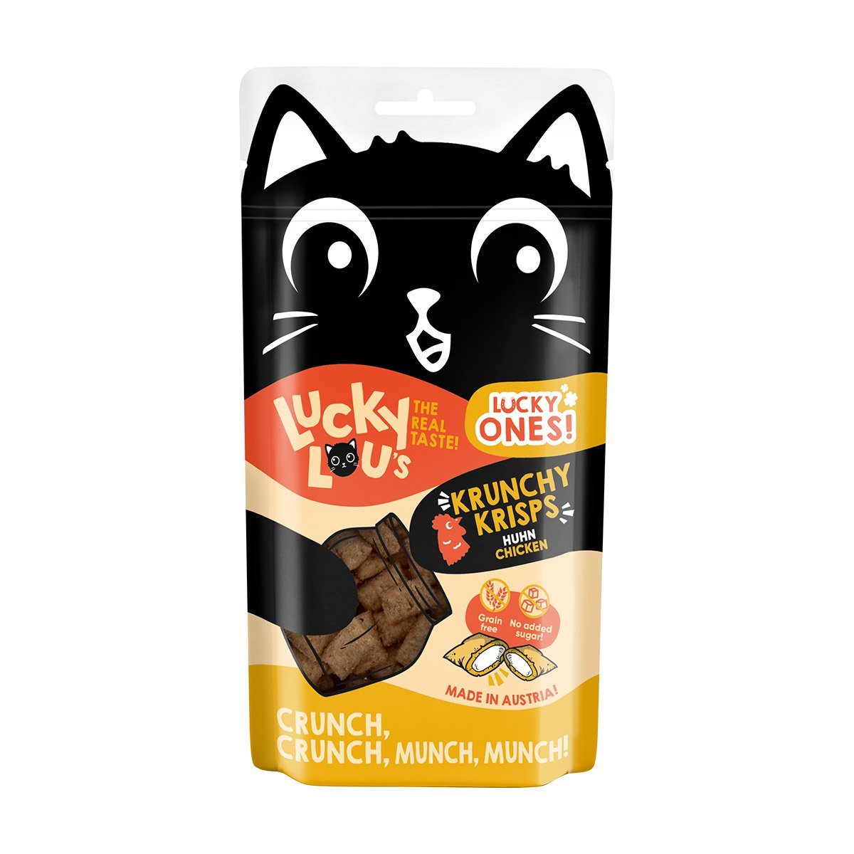 Lucky Lou Lucky Ones Krunchy Krisps Huhn 60g von Lucky Lou