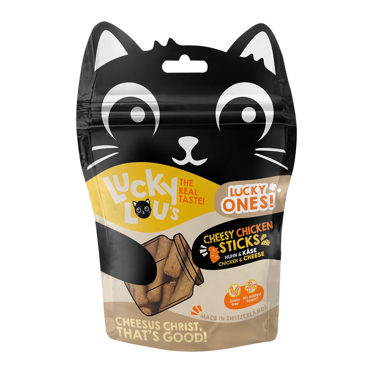 Lucky Lou Lucky Ones Sticks Käse & Huhn 4x50g von Lucky Lou