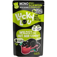 Lucky Lou Nassfutter Katze, Adult, SuperMono, Wildschwein 16x125 g Lucky Lou Nassfutter Katze, Adult, SuperMono, Wildschwein 16x125 g von Lucky Lou