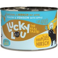 Lucky Lou Nassfutter Katze Adult Geflügel und Hirsch 24x200 g Lucky Lou Nassfutter Katze Adult Geflügel und Hirsch 24x200 g von Lucky Lou