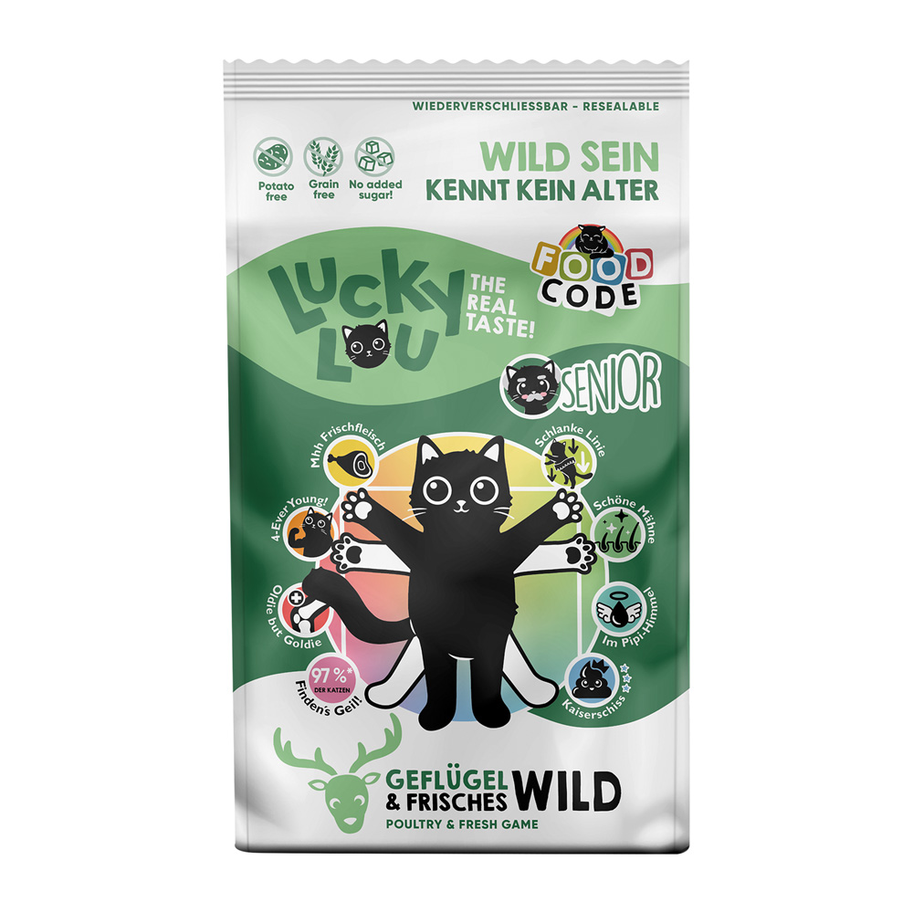 Lucky Lou Senior Geflügel & Wild - 1,7 kg Lucky Lou Senior Geflügel & Wild - 1,7 kg von Lucky Lou