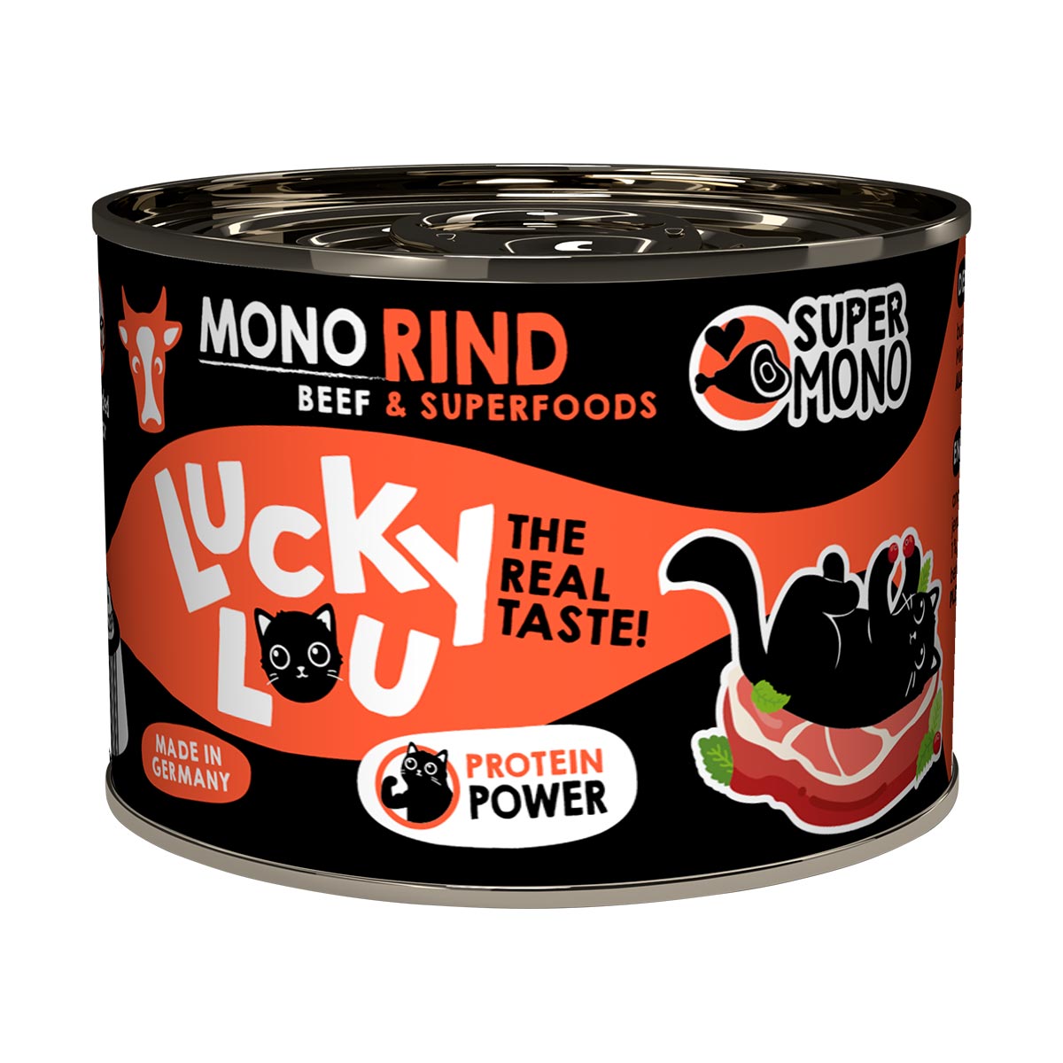 Lucky Lou SuperMono² Rind 6x200g Lucky Lou SuperMono² Rind 6x200g von Lucky Lou