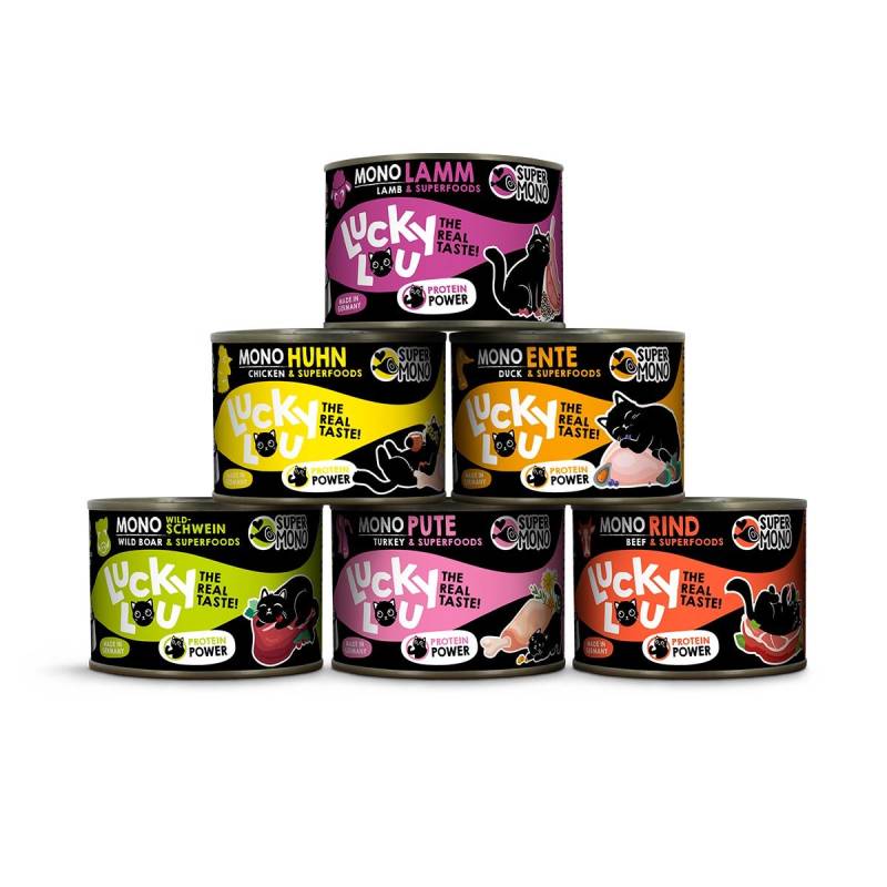 Lucky Lou SuperMono² Multipack 6x200g von Lucky Lou