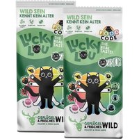 Lucky Lou Trockenfutter Katze Senior, Food Code, Geflügel & Wild 2x3 kg Lucky Lou Trockenfutter Katze Senior, Food Code, Geflügel & Wild 2x3 kg von Lucky Lou