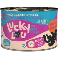 Sparpaket Lucky Lou Adult 24 x 200 g - Geflügel & Ente von Lucky Lou