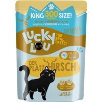 Sparpaket Lucky Lou Adult 24 x 300 g - Geflügel & Hirsch von Lucky Lou