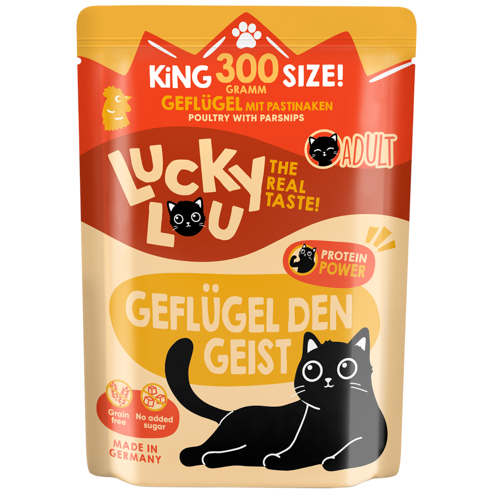 Sparpaket Lucky Lou Adult 24 x 300 g - Geflügel Sparpaket Lucky Lou Adult 24 x 300 g - Geflügel von Lucky Lou