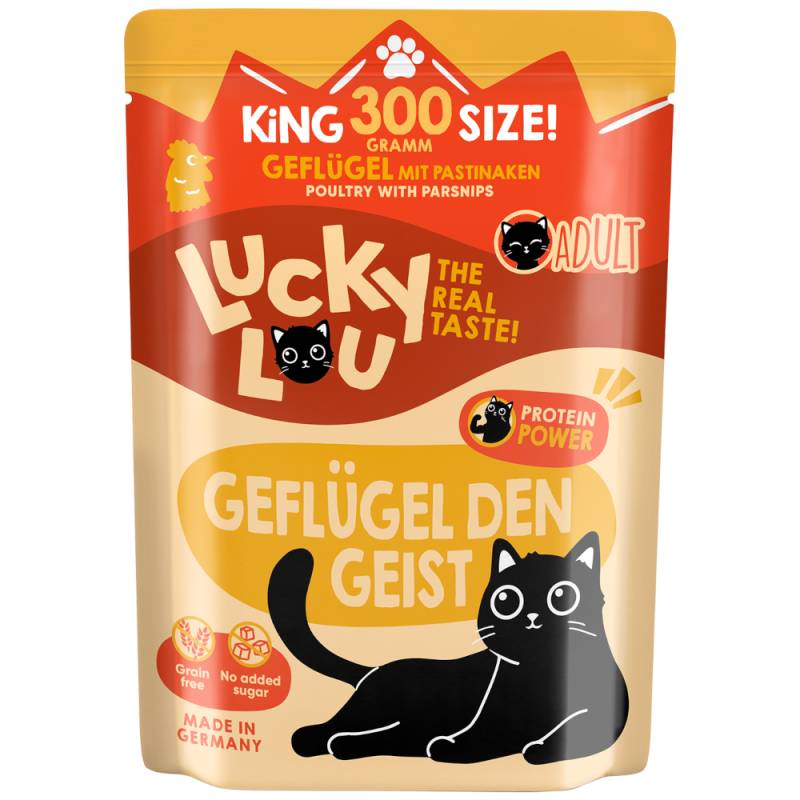 Sparpaket Lucky Lou Adult 24 x 300 g - Geflügel Sparpaket Lucky Lou Adult 24 x 300 g - Geflügel von Lucky Lou