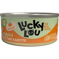 Sparpaket Lucky Lou Extrafood Filet in Brühe 36 x 70 g - Thunfisch & Karotte von Lucky Lou