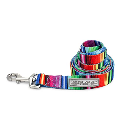 Lucky Love Dog Hundeleine, bunt gestreifte Hundeleine für große Hunde, strapazierfähig und langlebig, Nacho, Größe L Lucky Love Dog Hundeleine, bunt gestreifte Hundeleine für große Hunde, strapazierfähig und langlebig, Nacho, Größe L von Lucky Love Dog