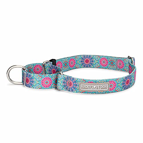 Lucky Love Dog Martingale Hundehalsband – Verstellbares, rutschfestes, strapazierfähiges & weiches Gurtbandhalsband für männliche und weibliche Hunde, ideal für Training und Spazierengehen, Clara Lucky Love Dog Martingale Hundehalsband – Verstellbares, rutschfestes, strapazierfähiges & weiches Gurtbandhalsband für männliche und weibliche Hunde, ideal für Training und Spazierengehen, Clara von Lucky Love Dog