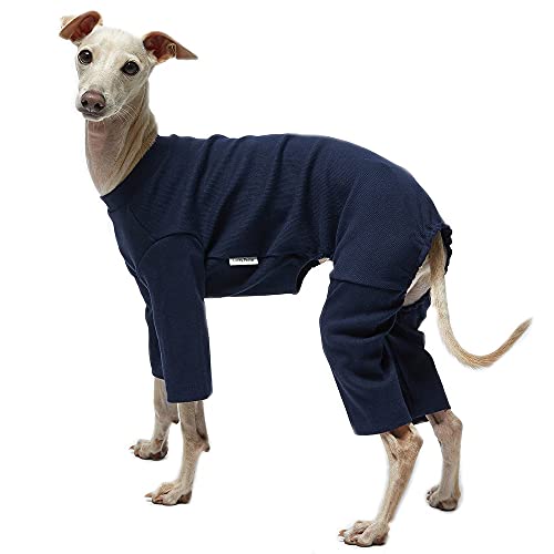 Lucky Petter Haustier-Kleidung für Hunde und Katzen, langlebig, elastisch, Größe L, Marineblau von Lucky Petter