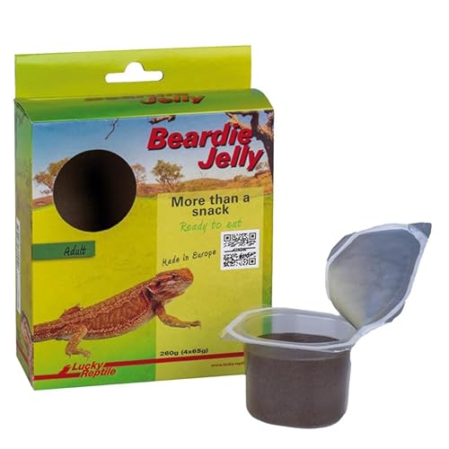 Lucky Reptile Beardie Jelly Adult, Inhalt:4 x 65g von Lucky Reptile