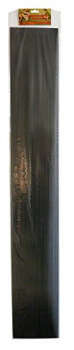 Lucky Reptile AMB-10015 Aluminium Lochblech, schwarz, 100 x 15 cm von Lucky Reptile