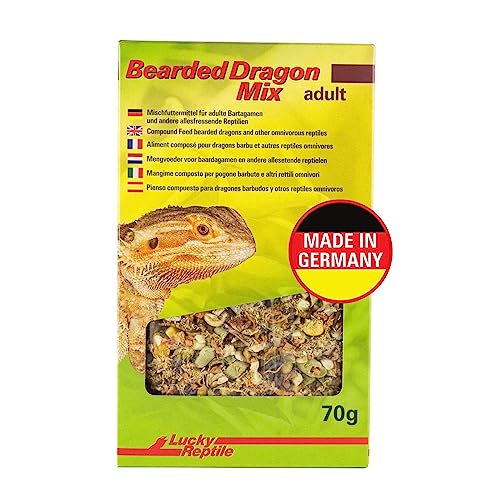Lucky Reptile Bearded Dragon Mix Adult, 1er Pack (1 x 70 g) von Lucky Reptile