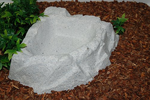 Granite Mountain Eck Wasserbecken groß, Wassernapf oder Futternapf für Terrarien/Reptilien von Lucky Reptile