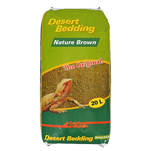 Lucky Reptile DB-20 Desert Bedding, 20 Liter, Bodengrund für Wüstenterrarien, grabfähig von Lucky Reptile