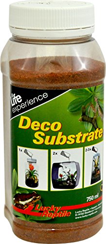 Lucky Reptile DS-01 Deco Substrate - Wastensand, 750 ml, rot von Lucky Reptile