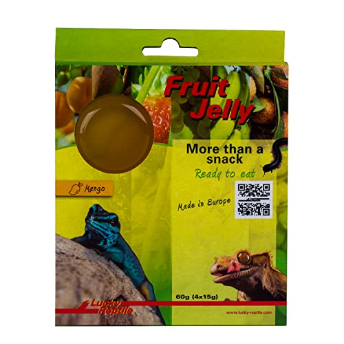 Lucky Reptile Fruit Jelly, Geschmack:Mango, Inhalt:4 x 15g von Lucky Reptile
