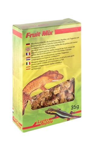 Lucky Reptile Fruit Mix 35 g, Futtermittel für alle fruchtfressende Reptilien, Taggeckos, Kronengeckos, sowie tropische Landschildkröten von Lucky Reptile