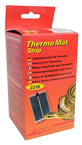 Lucky Reptile HTMS-22 Thermo Mat Strip 22 W, Heizmatte für Terrarien von Lucky Reptile