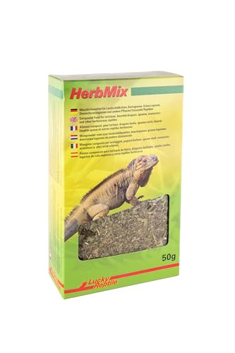 Lucky Reptile Herb Mix 50 g, Kräutermischung für Pflanzenfresser von Lucky Reptile