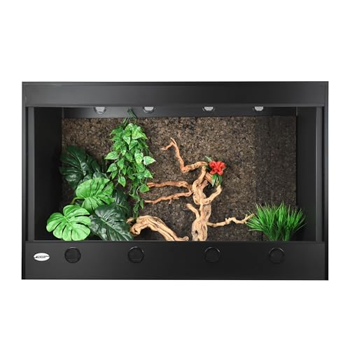 Lucky Reptile IsoTarrium 'Black Edition', Terrarienmaße (B/T/H):120 x 60 x 80 cm von Lucky Reptile
