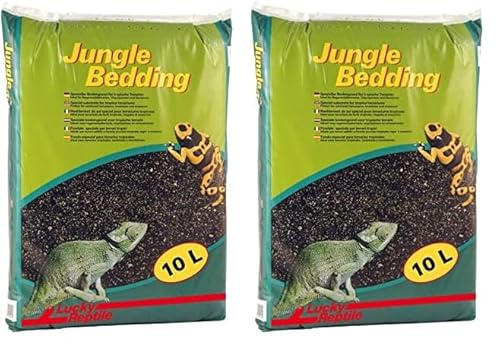 Lucky Reptile Jungle Bedding, Inhalt:10 Liter (Packung mit 2) von Lucky Reptile