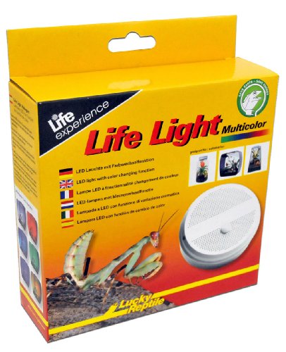 Lucky Reptile LL-1 Life Light mit Multicolor LED, passende LED Leuchte für Insect Tarrium, Life Boxen und Life Pyramide von Lucky Reptile