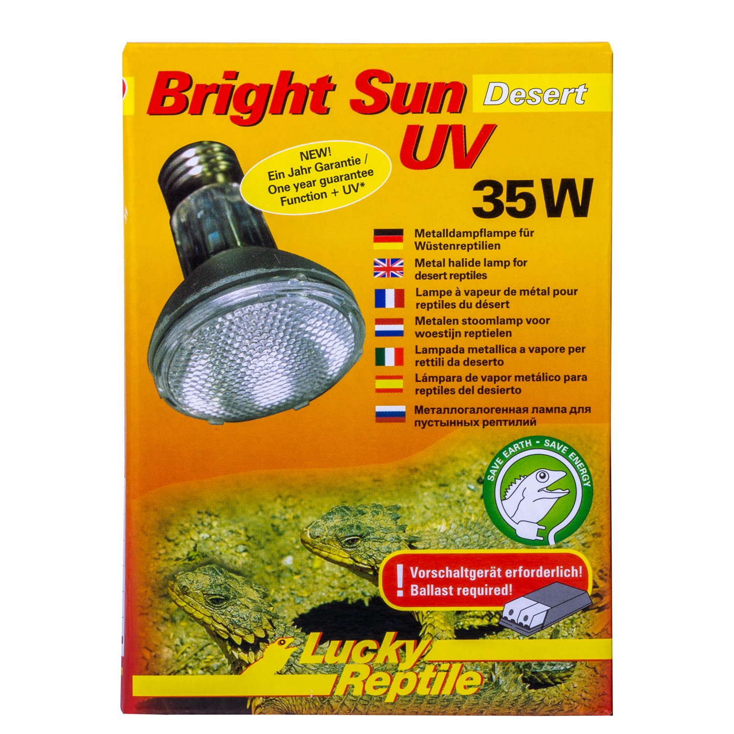 Lucky Reptile Metalldampflampe Bright Sun UV Desert 35 Lucky Reptile Metalldampflampe Bright Sun UV Desert 35 von Lucky Reptile