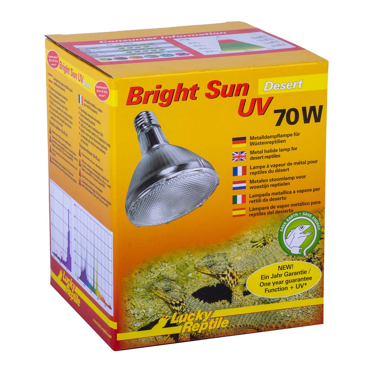 Lucky Reptile Metalldampflampe Bright Sun UV Desert 700 Lucky Reptile Metalldampflampe Bright Sun UV Desert 700 von Lucky Reptile