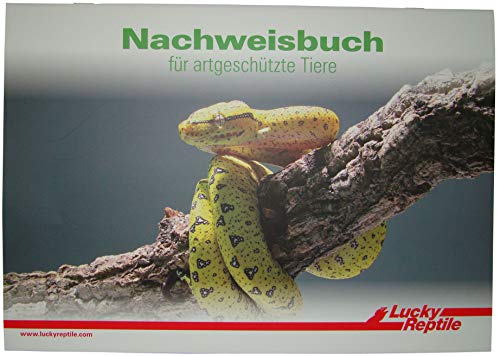 Lucky Reptile NB-1 Nachweisbuch Artenschutz von Lucky Reptile