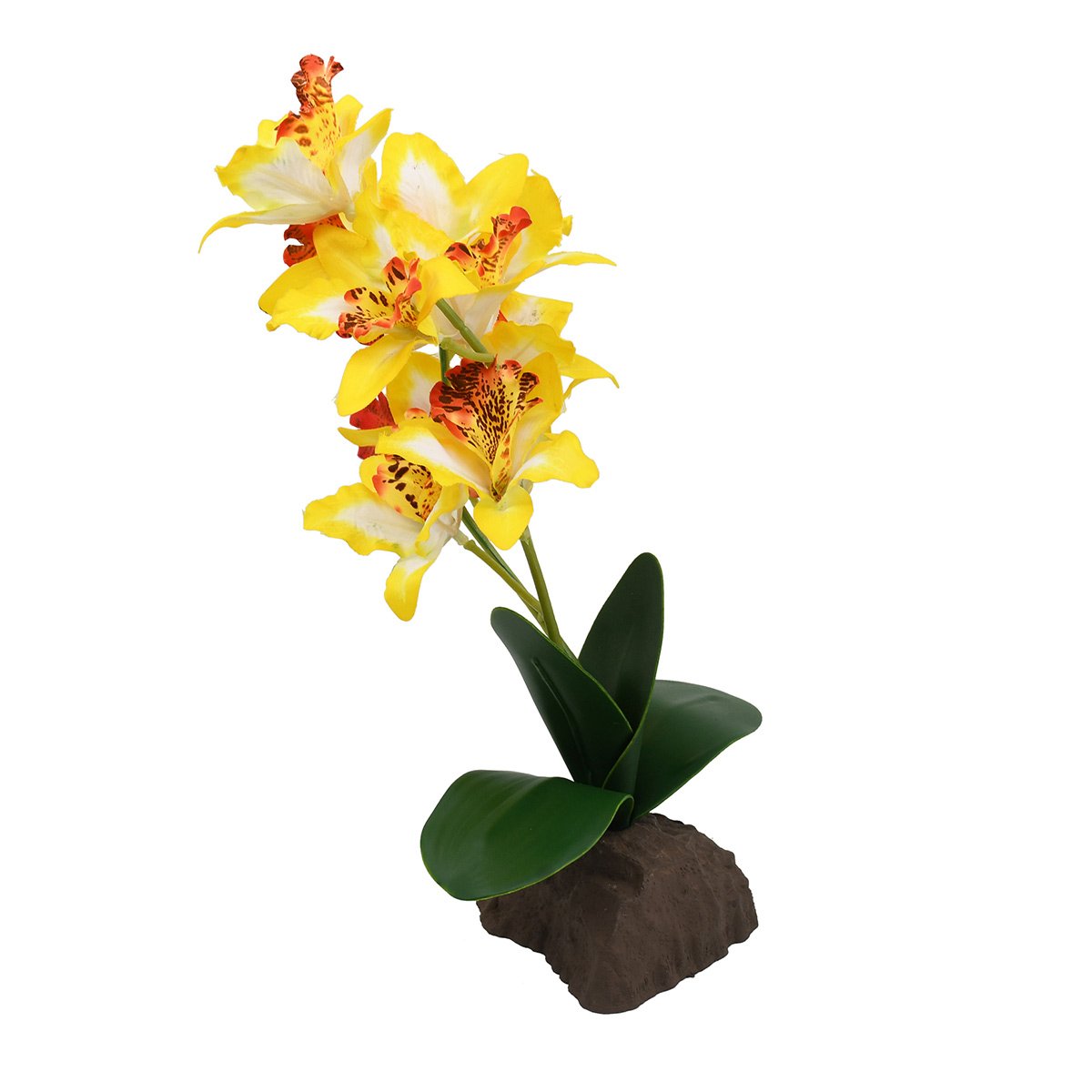 Lucky Reptile Orchidee groß gelb 35 cm von Lucky Reptile