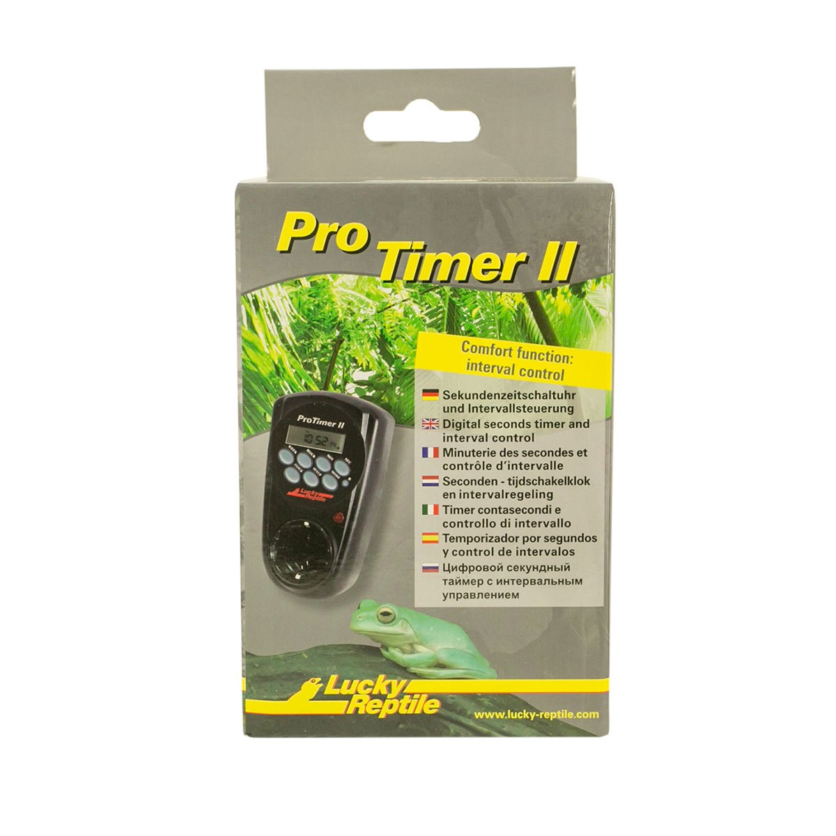 Lucky Reptile PRO Timer II Zeitschaltuhr Lucky Reptile PRO Timer II Zeitschaltuhr von Lucky Reptile