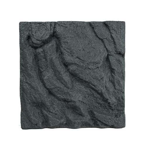 Lucky Reptile Rock Background - Scape it Easy - Basalt Grey, 43,3 x 43 cm, passende für Exo Terra Glasterrarien von Lucky Reptile