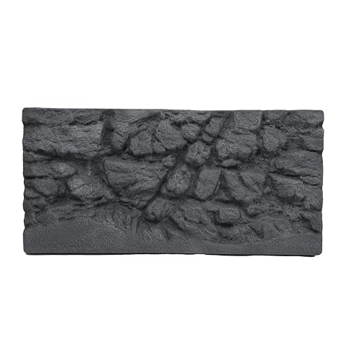 Lucky Reptile Rock Background - Scape it Easy - Basalt Grey, 78 x 38 cm, passende für Starter Kits 80 cm von Lucky Reptile