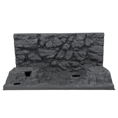 Lucky Reptile Rocky Canyon (2 teilig)- Scape it Easy - Basalt Grey, 78 x 38 x 38 cm, für Starter Kits 80 cm von Lucky Reptile