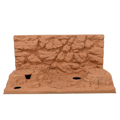 Lucky Reptile Rocky Canyon (2 teilig)- Scape it Easy - Outback Red, 78 x 38 x 38 cm, für Starter Kits 80 cm von Lucky Reptile
