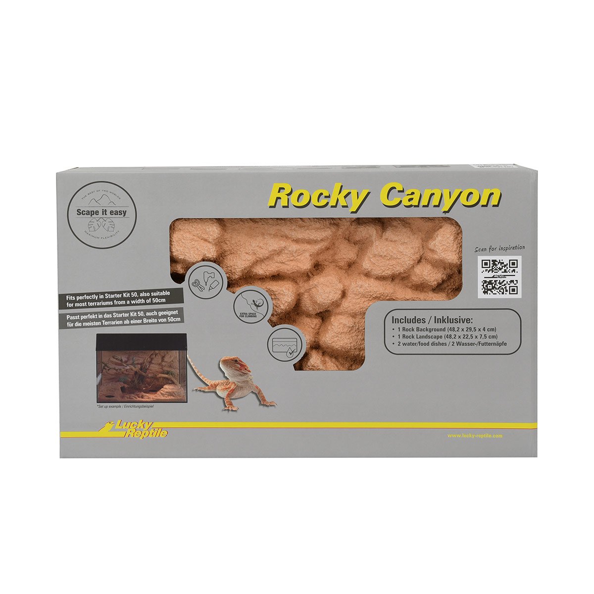 Lucky Reptile Rocky Canyon Outback Red 48x25x29 cm Lucky Reptile Rocky Canyon Outback Red 48x25x29 cm von Lucky Reptile